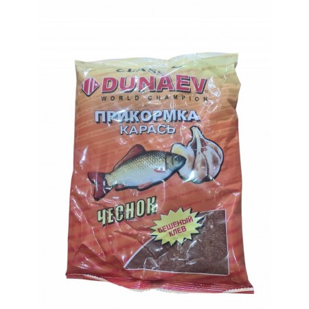 Прикормка "DUNAEV КЛАССИКА" 0.9кг Карась Чеснок