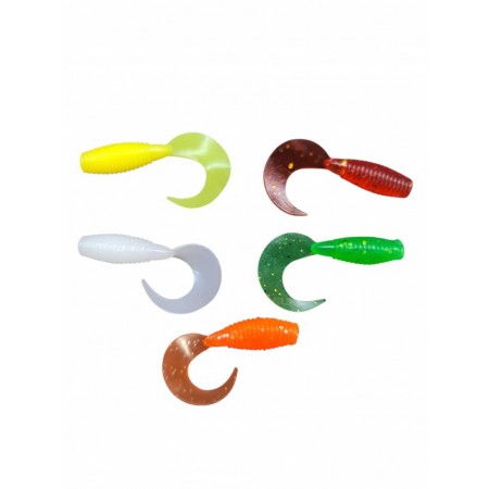 Твистеры 2,5 см на чехонь по 3р 