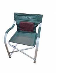 Стул складной алюминий, со спинкой (до 110кг)