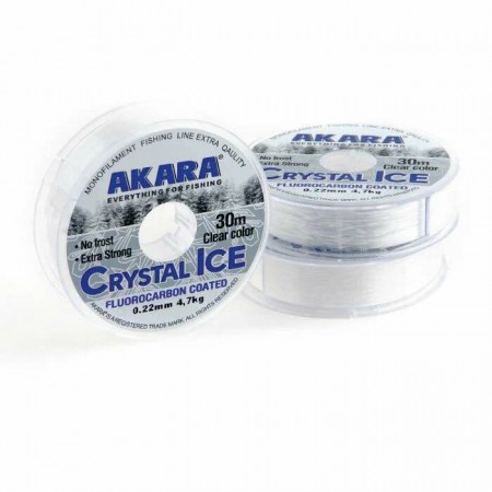 Леска Akara Crystal ICE Clear 30 м 0,10-1