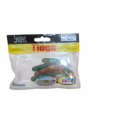 Виброхвосты съедоб. искусст. LJ Pro Series TIOGA 2.9in (07.40)/T56 7шт.