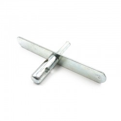 Адаптор переходник  "ЯМАН" под шуруповерт, с планкой, d-15,5 мм, для ледобуров Волжанка и Nero/100/