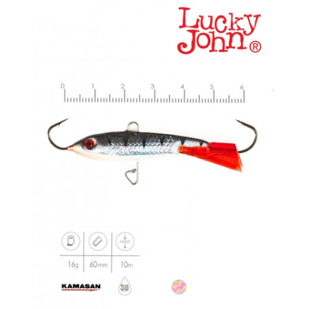 Балансир Lucky John CLASSIC 6 60мм/12HRT-1