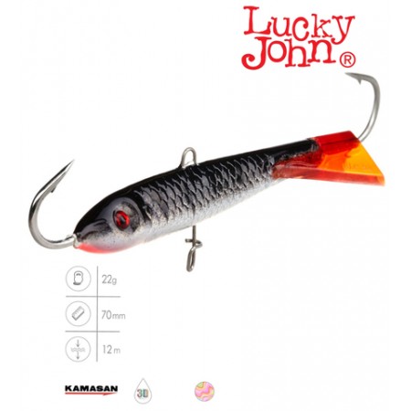 Балансир Lucky John CLASSIC 7 70мм/12HRT
