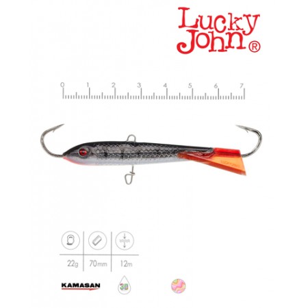 Балансир Lucky John CLASSIC 7 70мм/12HRT-1