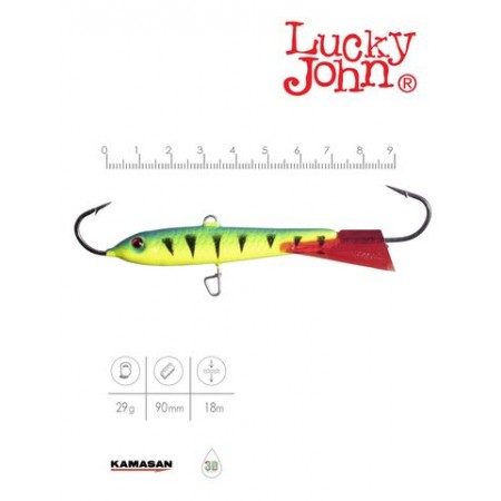 Балансир Lucky John CLASSIC 9 90мм/36RT-1