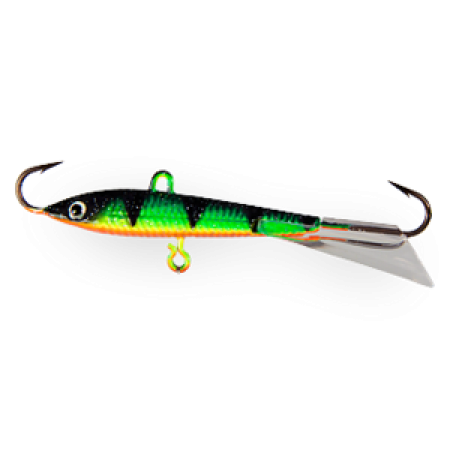 Балансир Strike Pro Super Ice 47 4.7см 14гр IF-004A1#A09 с прозрачным хвостом