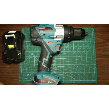 Бесщеточная дрель-шуруповерт ABEDEN 18V 110 Hm + 2 аккумулятора 6 А -2