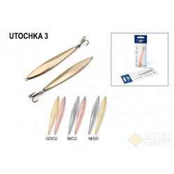 Блесна зим. Spider Ershik 4 гр. 40 мм Cu/Go/Ni один крючок на цепочке