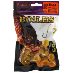 Бойлы "Fish.ka"  мёд 12мм 100г