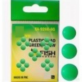 Бусина резиновая Fish Season Rubber Bead 2000TF d4mm (10 шт в уп)