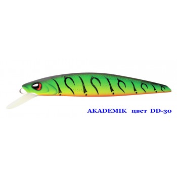 Воблер AKADEMIK   SSV-AK90   DD - 30       SP/0,8-1,2 m/8,9g/90 mm