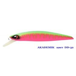 Воблер AKADEMIK   SSV-AK90   DD - 32       SP/0,8-1,2 m/8,9g/90 mm