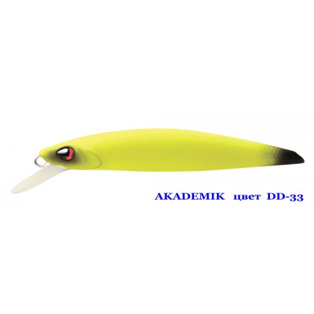 Воблер AKADEMIK   SSV-AK90   DD - 33       SP/0,8-1,2 m/8,9g/90 mm