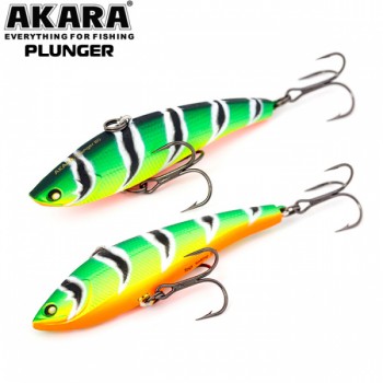 Воблер Akara раттлин Plunger 80 мм 16 гр. (4/7 oz 3,1 in) A107