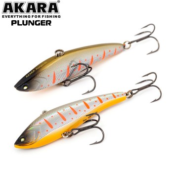 Воблер Akara раттлин Plunger 80 мм 16 гр. (4/7 oz 3,1 in) A110