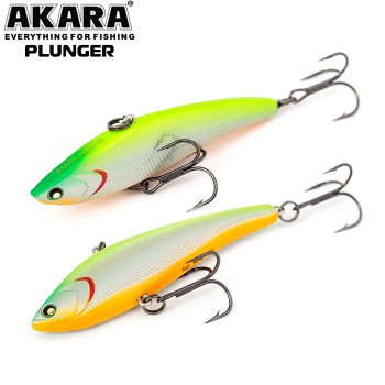 Воблер Akara раттлин Plunger 80 мм 16 гр. (4/7 oz 3,1 in) A122