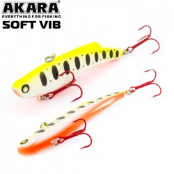 Воблер Akara раттлин Soft Vib 85 мм 25 гр. (7/8 oz 3,3 in) A142