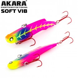 Воблер Akara раттлин Soft Vib 85 мм 25 гр. (7/8 oz 3,3 in) A67