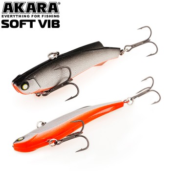 Воблер Akara раттлин Soft Vib 85 мм 25 гр. (7/8 oz 3,3 in)  A 9