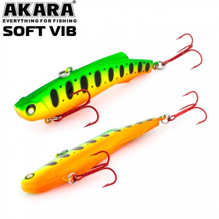 Воблер Akara раттлин Soft Vib 95 мм 29 гр. (1 oz 3,7 in) A140