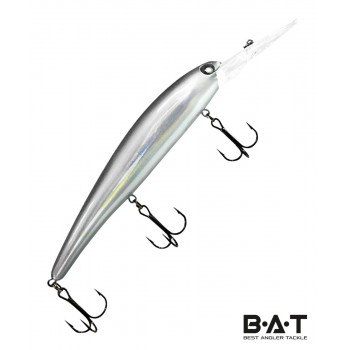 Воблер BAT JOBEN BT017 (120мм., 19 гр. 0-8 м.) #B019 SILVER