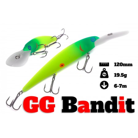 Воблер "GG Bandit" 120 мм / 19.5 гр / C112 цвет-1