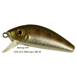 Воблер GOLAVL  PRO   SSV-GP     DD - 28      SI/0.6-3m/5g/45mm