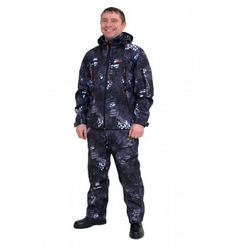 Костюм " ФОРЕСТ " полпфлис Piton Blak 56-58
