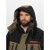 Костюм зимний Siberia LUX ткань Breathable цвет Хаки/Черный (Размер: 52-54, Рост: 182-188)