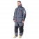 Костюм зимний Siberia цвет Серый/Черный ткань Breathable (Размер: 56-58, Рост: 170-176)