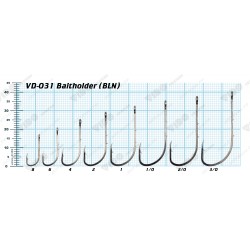 Крючки VD-031 BAITHOLDER (BLN)   2, 6 шт/уп