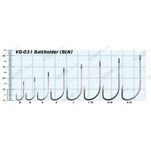 Крючки VD-031 BAITHOLDER (BLN)   6, 9 шт/уп