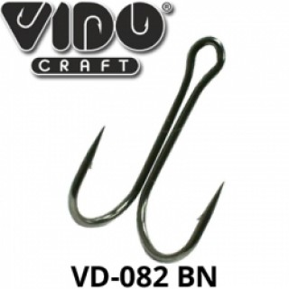 Крючки 'Двойник VD-082 (BN) 'Short Double   2', 25 шт/уп