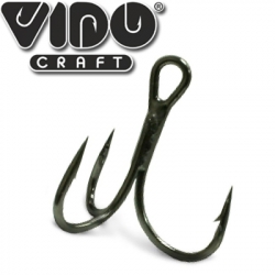 Крючки 'Тройник VD-093 (BN) 'Treble Hooks   2/0', 25 шт/уп