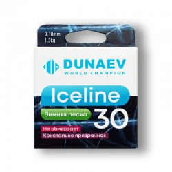 Леска Dunaev Ice Line 30м 0,14мм