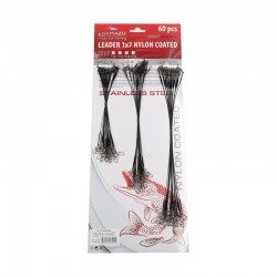  Набор поводков вольфрамовых NAMAZU Wolfram Leader, L-15/20/25 см, test- 18 кг (по 20 шт.)/100/