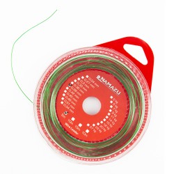 Поводковый материал Namazu  1х7, d-0,48 мм, L-5 м, цв. зеленый/20/