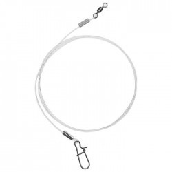 Поводок Троллинговый Флюорокарбон 125 см 0,6 мм - 16,5 кг 2 шт. в упак.