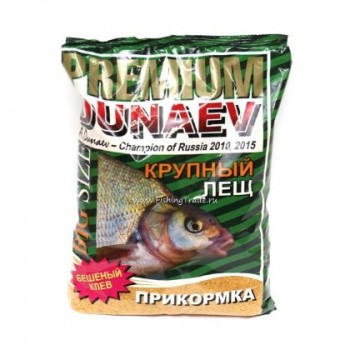 Прикормка "DUNAEV-PREMIUM" 1кг Лещ Крупная Фракция