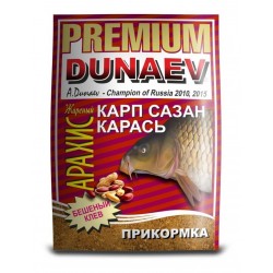 Прикормка 'DUNAEV PREMIUM' карп-сазан Жареный арахис