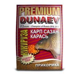 Прикормка "DUNAEV PREMIUM" карп-сазан кукуруза