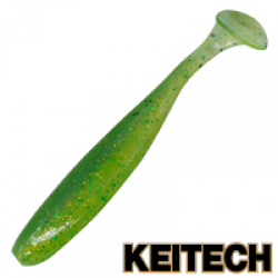 Приманка силиконовая Keitech Easy Shiner 4' #424 Lime Chartreuse