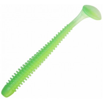 Приманка силиконовая Keitech Swing Impact 4" EA#11 Lime Chartreuse Glow