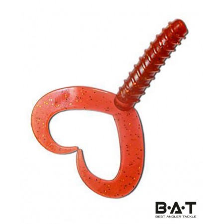 Твистер BAT Mighty FCB75 (75 mm.) # 190 Уп.8