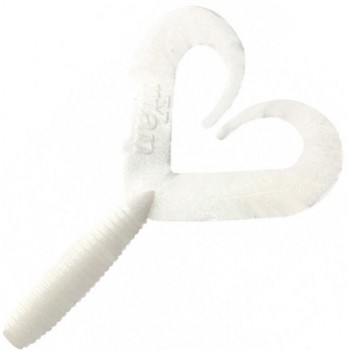 Твистер YAMAN PRO Loop-Two, р.3 inch, цвет #01 - White (уп.5 шт)