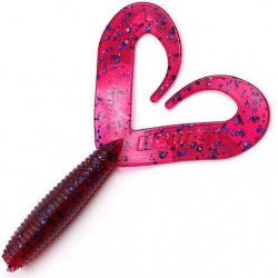 Твистер YAMAN PRO Loop-Two, р.4 inch, цв. #04 - Grape (уп.5 шт)