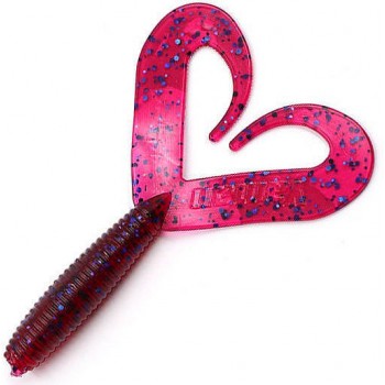 Твистер YAMAN PRO Loop-Two, р.4 inch, цв. #04 - Grape (уп.5 шт)