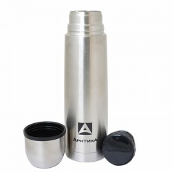 Термос вакуумный 500 мл стальной в чехле (101-500А) Арктика